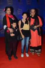 Shabana Azmi, Tanvi Azmi at Beauty and the Beast red carpet in Mumbai on 21st Oct 2015